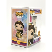 Funko Pop! Disney Princess Belle Gold #221 Exclusive Vinyl Figure with Pin