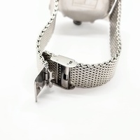 Tommy Hilfiger Silver Dual Time Stainless Steel Mens Watch TH 368.1.14.2596