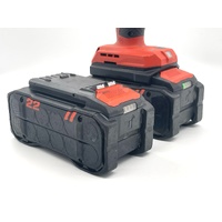 Hilti SIW 8-22 1/2 Drive Cordless Impact Wrench Skin with 2 x 7.9Ah Batteries