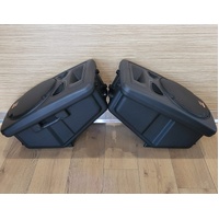 E-Lektron 815.820 Bluetooth PA 2 Way Active Speaker Pair with Stands