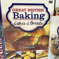 Great British Baking DVD and Book Set Cakes and Breads Recipes by Annie Low
