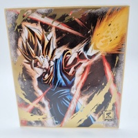 Bandai Dragon Ball Shikishi Art Raging Collection Anime Art Print