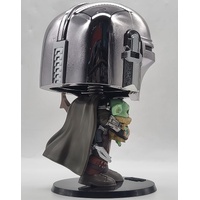 Funko Pop! Star Wars 380 The Mandalorian with The Child 10 Inch Vinyl Figure