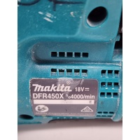 Makita DFR450X Autofeed Screwdriver Kit with Charger and 3.0Ah 4.0Ah Batteries