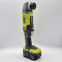 Ryobi One+ 18V Cordless Angle Grinder Skin with 4.0Ah Battery