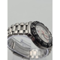TAG Heuer Formula 1 Quartz Chronograph CAH1111 Date Silver Dial Mens Watch