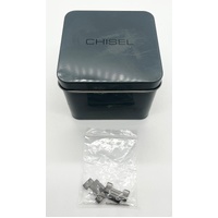 Chisel Men’s Black Stainless Steel Analogue Watch 5829145 100m WR