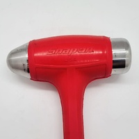 Snap-On 40 oz Ball Peen Soft Grip Dead Blow Hammer Red HBBD40