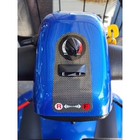 Shoprider Allrounder Mobility Scooter Blue 40km Range 10kph Max Weight 159kg
