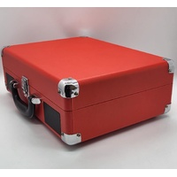 Digitech Retro Turntable Player GE-4077 Red Black