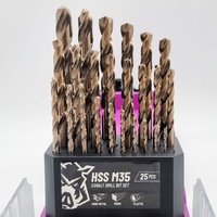 Full Boar 25 Piece HSS M35 Drill Bit Set 0563518