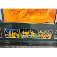 Matildas 2023 World Cup Signed Framed Squad Jersey with Football Australia COA