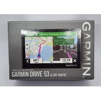 Garmin Drive 53 GPS Navigator with Live Traffic and Dash Mount with Cables