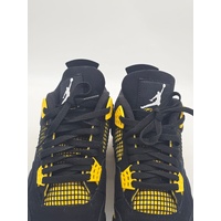 Nike Air Jordan 4 Retro Thunder DH6927-017 Size 11 US Black Yellow 2023