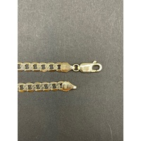 Unisex 9ct Yellow Gold Curb Link Necklace