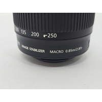Canon EF-S 55-250mm f/4-5.6 IS STM Zoom Lens with Image Stabilizer