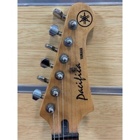 Yamaha Pacifica 6 String Electric Guitar HSS Black Rosewood Fretboard