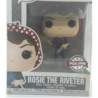 Funko Pop Rosie The Riveter 08 Special Edition Icons Vinyl Figure Rare