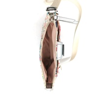 COACH Signature Stamped Poppy Multi Coloured Swingpack Crossbody Bag