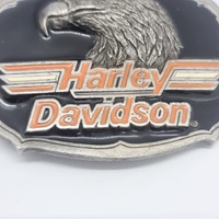 Harley Davidson Eagle H403 Belt Buckle 1991 Baron USA Vintage HD Collectible