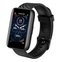 Motorola M40 Black Smart Watch MOSWZ40-PB 10-Day Battery Heart Rate