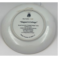 Macquarie Heritage Colonial Cottages Plate Set x4 Penny Lyras 1993