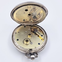 Antique Sterling Silver Pocket Watch Circa 1900s with Presentation Box