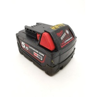 Milwaukee M18 18V RedLithium-Ion 5.0Ah Extended Capacity Battery Pack M18B5