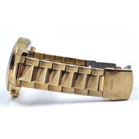 Guess W0668G8 Atlas Gold Stainless Steel Chronograph Black Dial Mens Watch