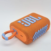 JBL Go 3 Portable Bluetooth Speaker Orange Waterproof Wireless Mini