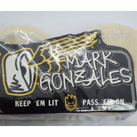 Spitfire Mark Gonzales Formula Four 52mm 99A Skateboard Wheels Conical Full