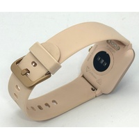 V-Fitness Tracktivity GPS Smart Watch Heart Rate Steps iOS Android Pink