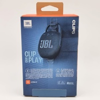 JBL Clip 5 Ultra Portable Waterproof Bluetooth Speaker Blue 12 hr Play