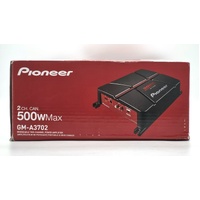 Pioneer GM-A3702 2 Channel Bridgeable Amplifier 500W Max Car Audio Amp