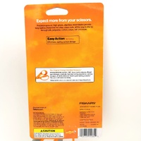 Fiskars Easy Action Pinking Shears Stainless Steel Zigzag Scissors