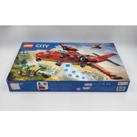 LEGO City Fire Rescue Plane 60413 Building Set for Ages 6+ Kids Toy