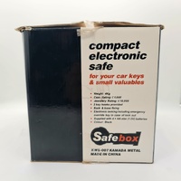 Safebox 4kg Digital Electronic Safe with Pinpad and 2 Keys Home Office