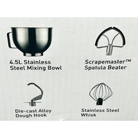 Sunbeam MX7900SC Planetary Mixmaster Stand Mixer Silver Cloud