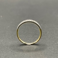 Ladies 18ct Yellow Gold Diamond Cluster Ring