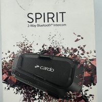Cardo Spirit Single 2 Way Bluetooth Riding Intercom Waterproof Headset