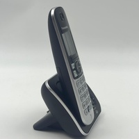 Panasonic Cordless Landline Phone KX-TG6821ALB Black Silver with Dock