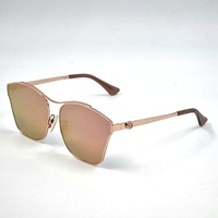 Mimco Imagineer 1722520 Ladies Rose Gold Sunglasses Squared Cat Eye