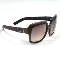 Fendi FS5148 201 130 Ladies Sunglasses Rounded Square Brown Frame Lens