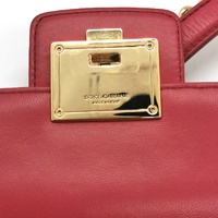 Dolce & Gabbana Pink Quilted Leather DG Millennials Shoulder Bag