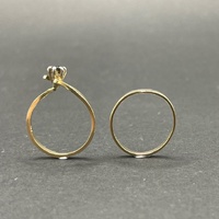 Ladies 9ct Yellow Gold Blue Sapphire Gemstone Ring Set