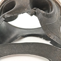 Santana Tabata Vintage Scuba Mask Tempered Glass 18.8 Stainless Rare