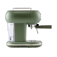 Anko Retro Espresso Coffee Machine 1.2L Green Vintage Style Home Cafe