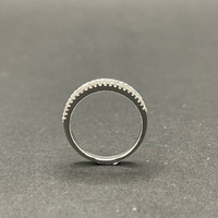 Ladies 18ct White Gold Multi Row Diamond Ring