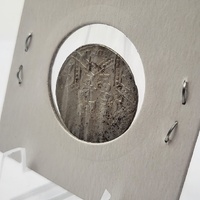 Crusader States Silver Dirham Imitating Ayyubid Al-Zahir Ghazi Acre