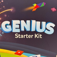 Osmo Genius Starter Kit and Family Game Night 7 Games for Fire Tablet
